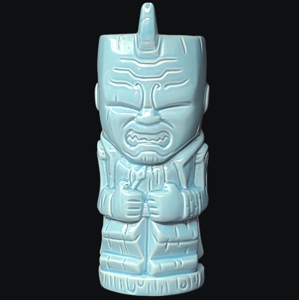 2017 Marvel Light Blue/Red On Inside "Geeki Tikis" Tall Mug 17oz